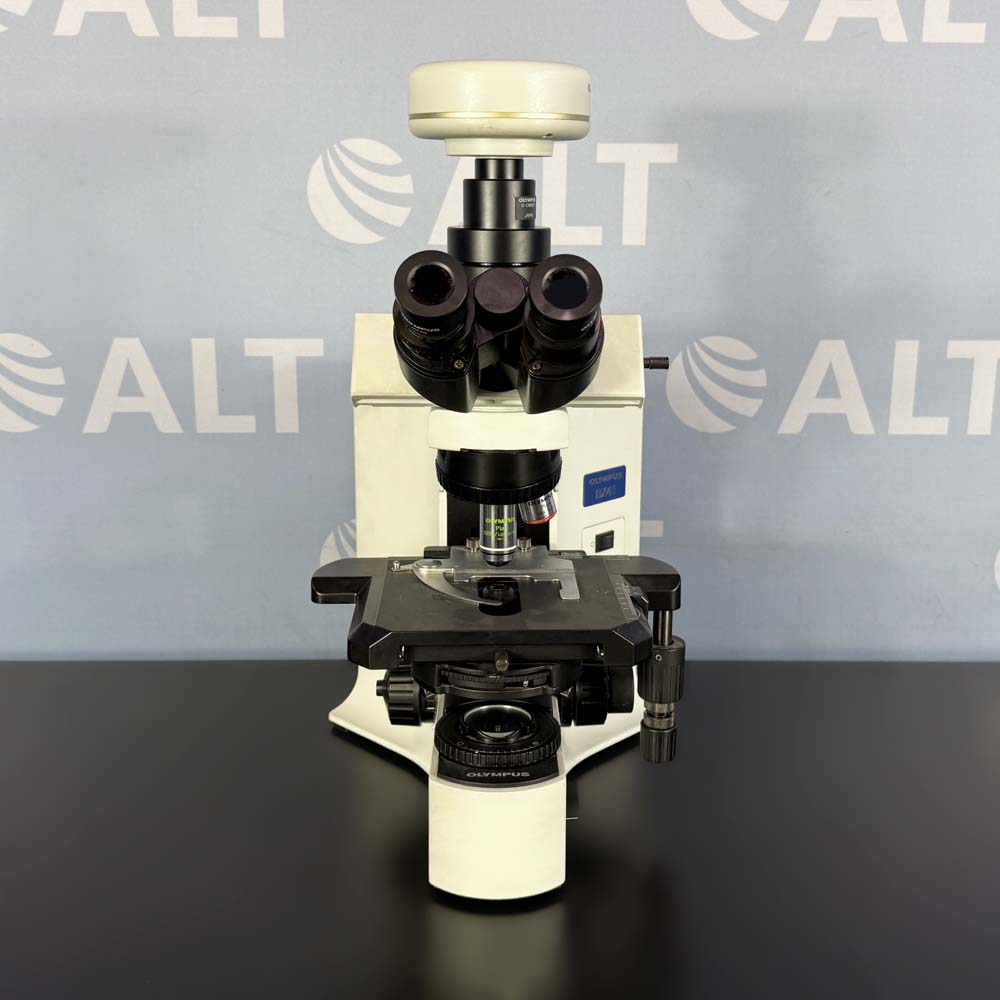 Olympus  BX41 Reflected Fluorescence Microscope With DP12 Camera