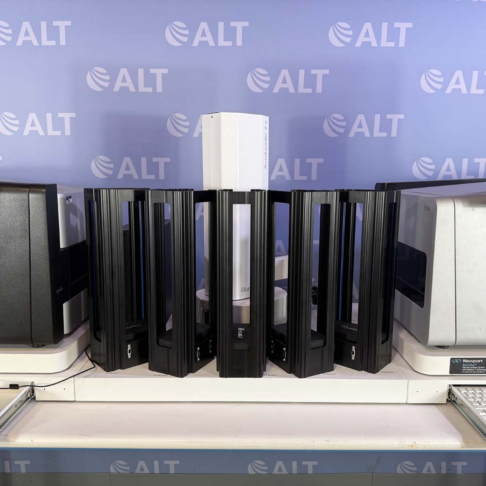 Illumina iScan High-throughput Array Scanner System With Hudson Robotics Stacker And Infinium RoMa Advanced Robotic Liquid Handler