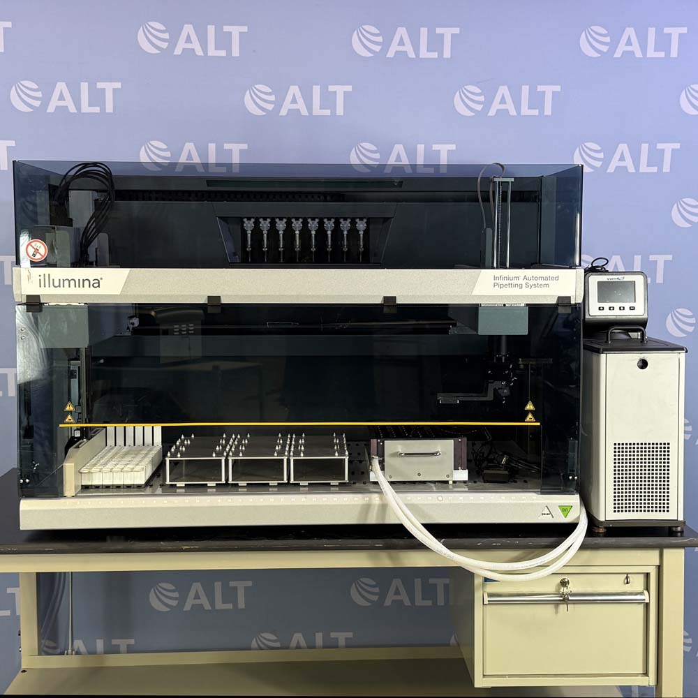 Illumina iScan High-throughput Array Scanner System With Hudson Robotics Stacker And Infinium RoMa Advanced Robotic Liquid Handler