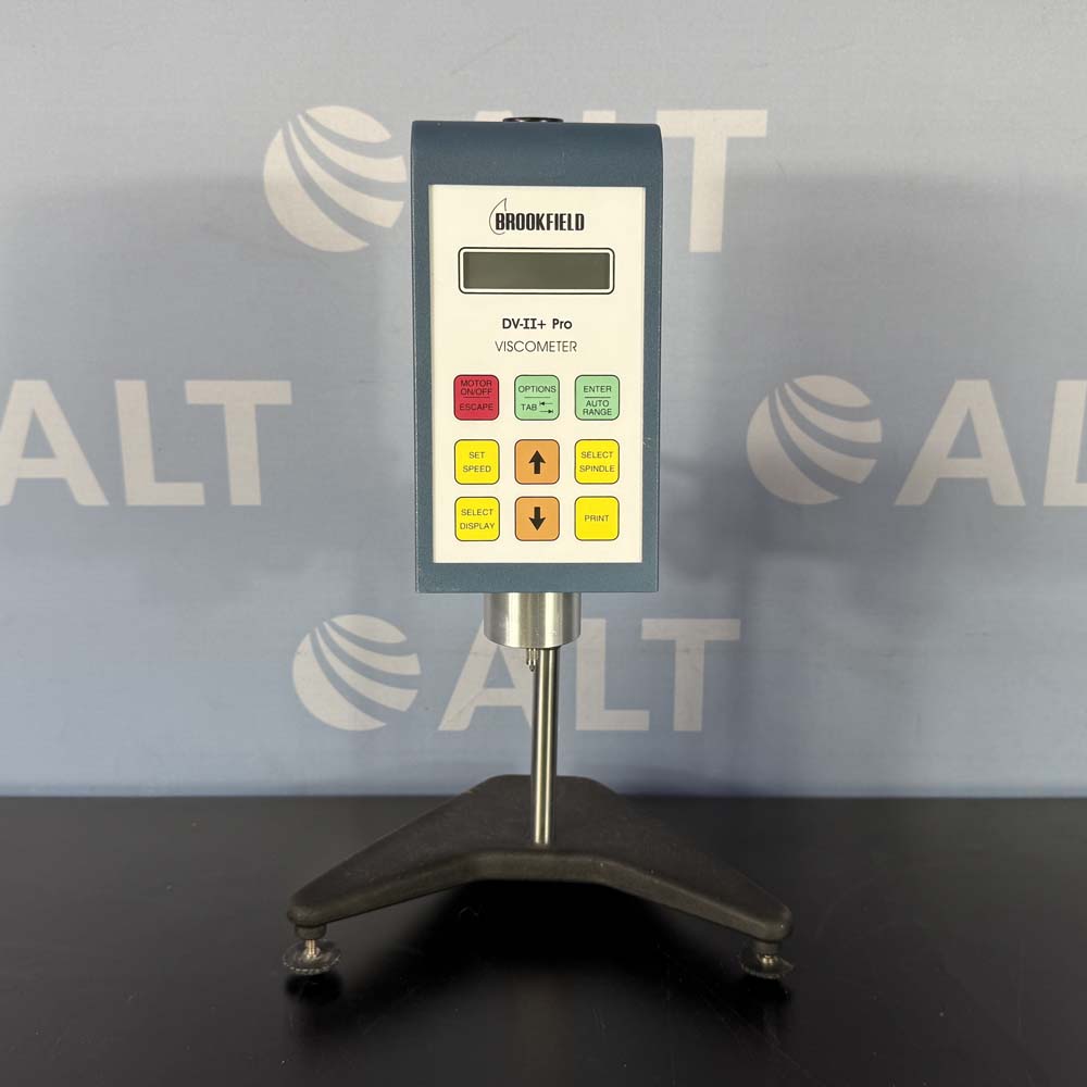 Brookfield DV-II+ Programmable Viscometer LVDVII+ with Stand