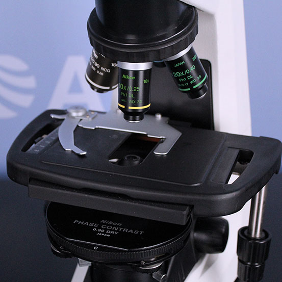 Nikon Eclipse E200 Biological Microscope with Mintron MTV-7266PD Color ...