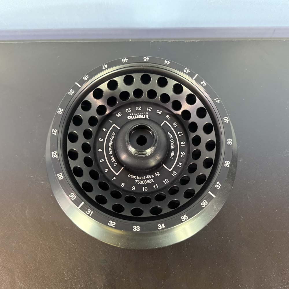 Thermo Scientific Microliter 48 x 2mL Sealed Aluminum Fixed Angle Rotor ...