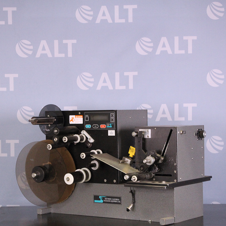 Southern California Packaging Equipment ST400 Automatic Label Applicator