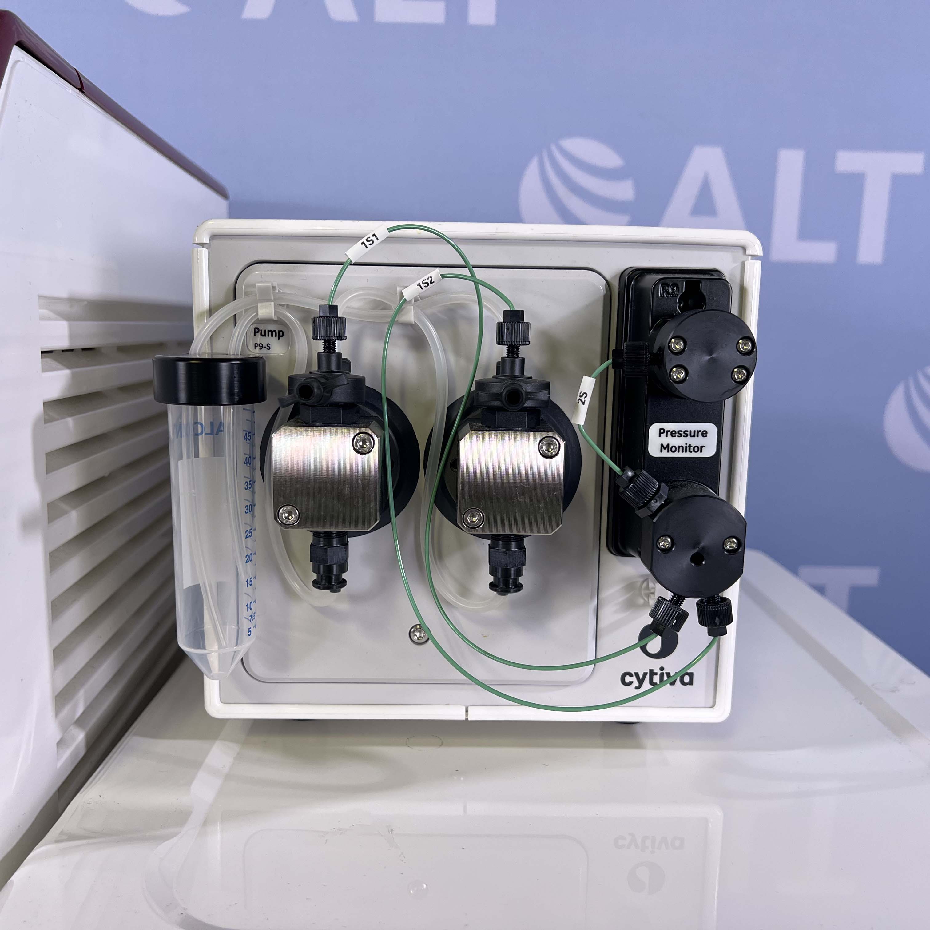GE Healthcare AKTA Pure 25 L With F9-C Fraction Collector and P9-S