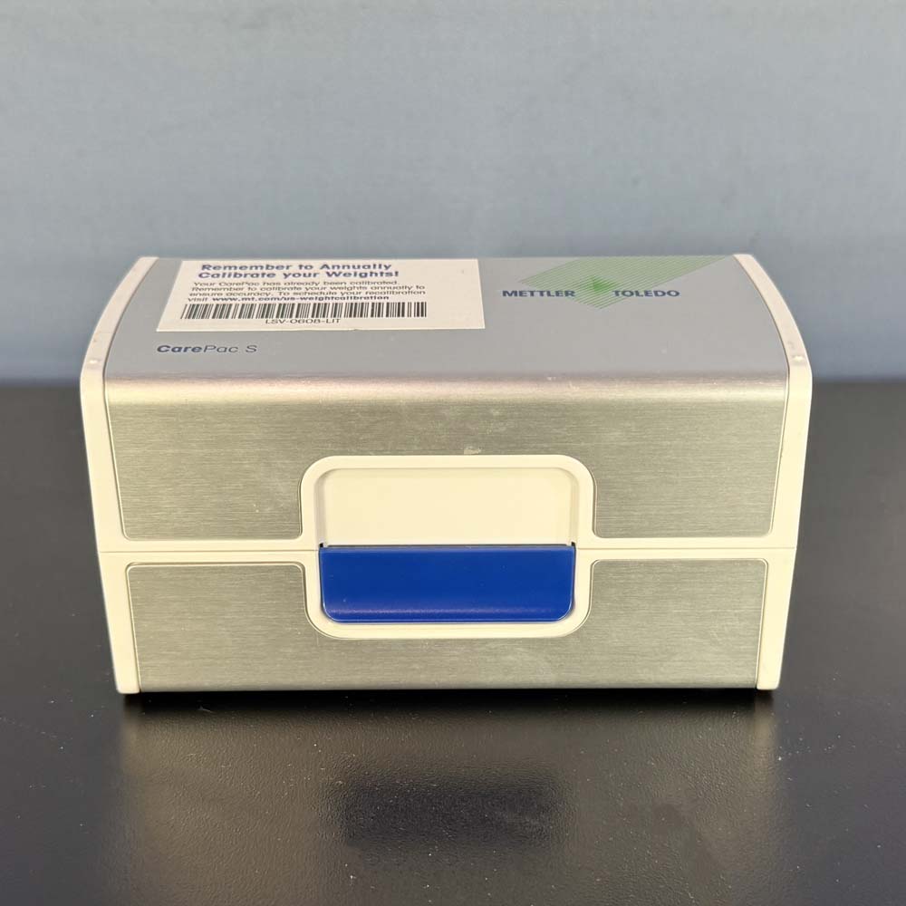 Mettler Toledo  CarePac S 100g and 5g Balance Calibration Weight Set