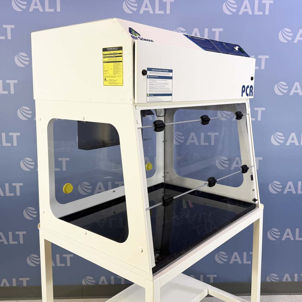 Air Science Purair PCR-36 Laminar Flow Cabinet With Mobile Base