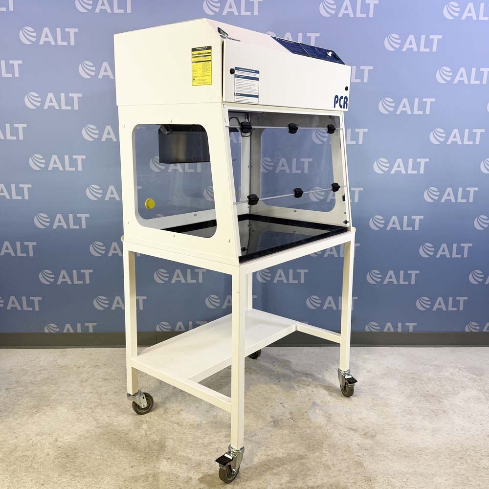 Air Science Purair PCR-36 Laminar Flow Cabinet With Mobile Base