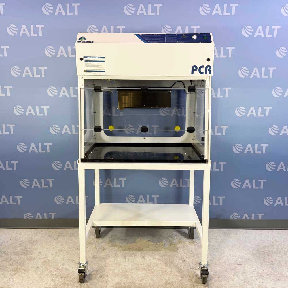 Air Science Purair PCR-36 Laminar Flow Cabinet With Mobile Base