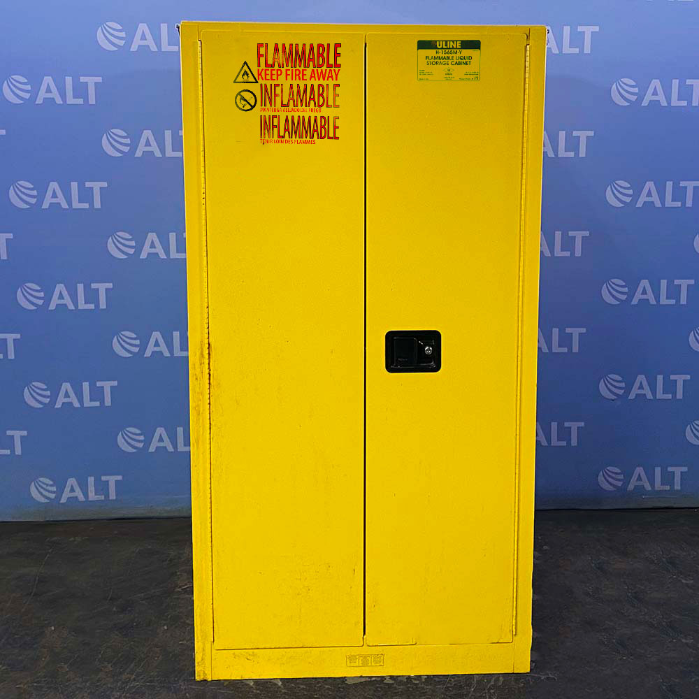 Uline  H-1565M-Y Flammable Liquid Storage Cabinet (60 Gallon)