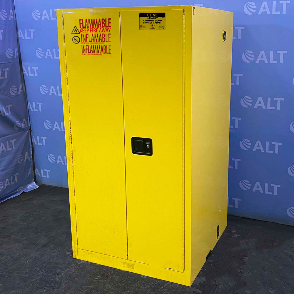 Uline  H-1565M-Y Flammable Liquid Storage Cabinet (60 Gallon)