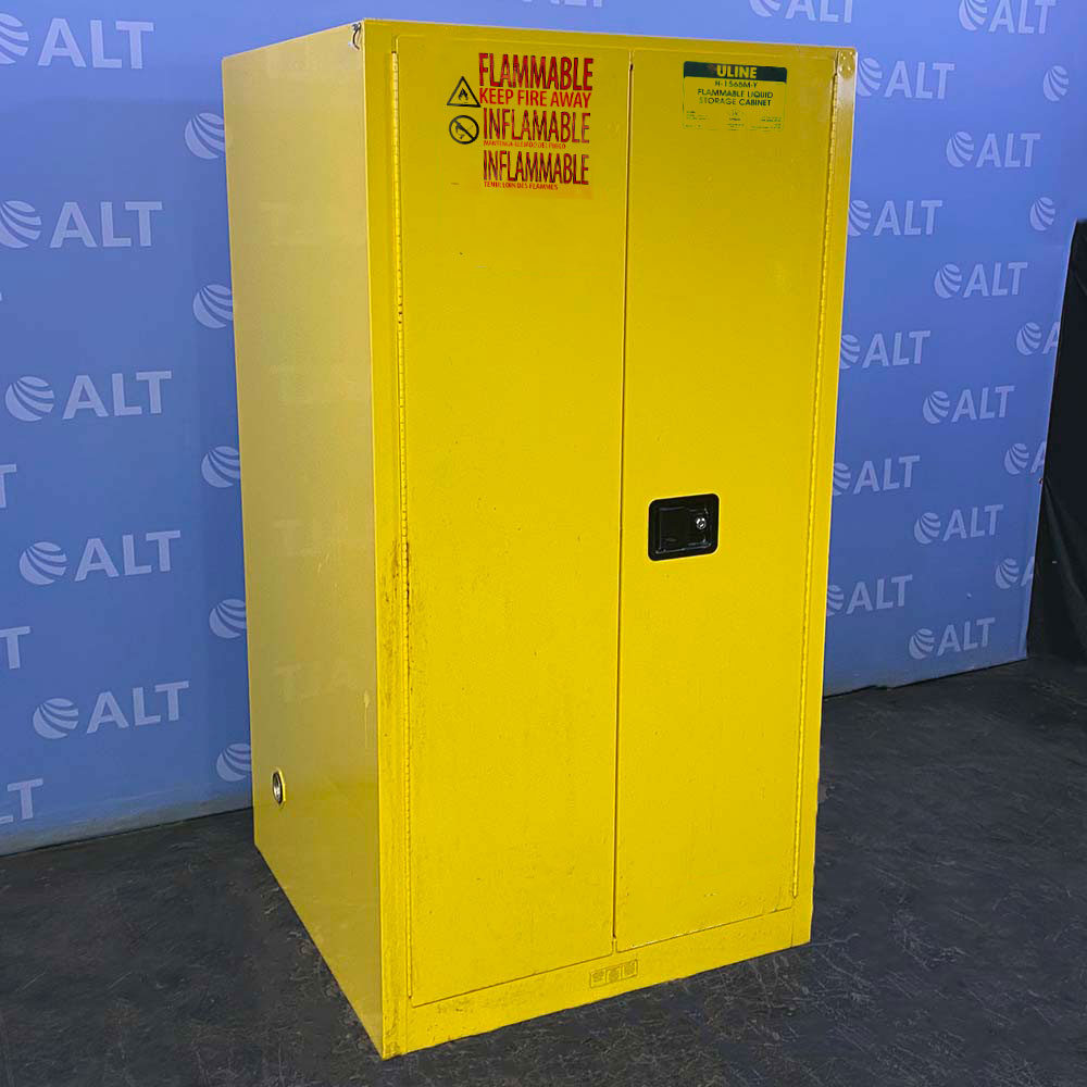 Uline  H-1565M-Y Flammable Liquid Storage Cabinet (60 Gallon)