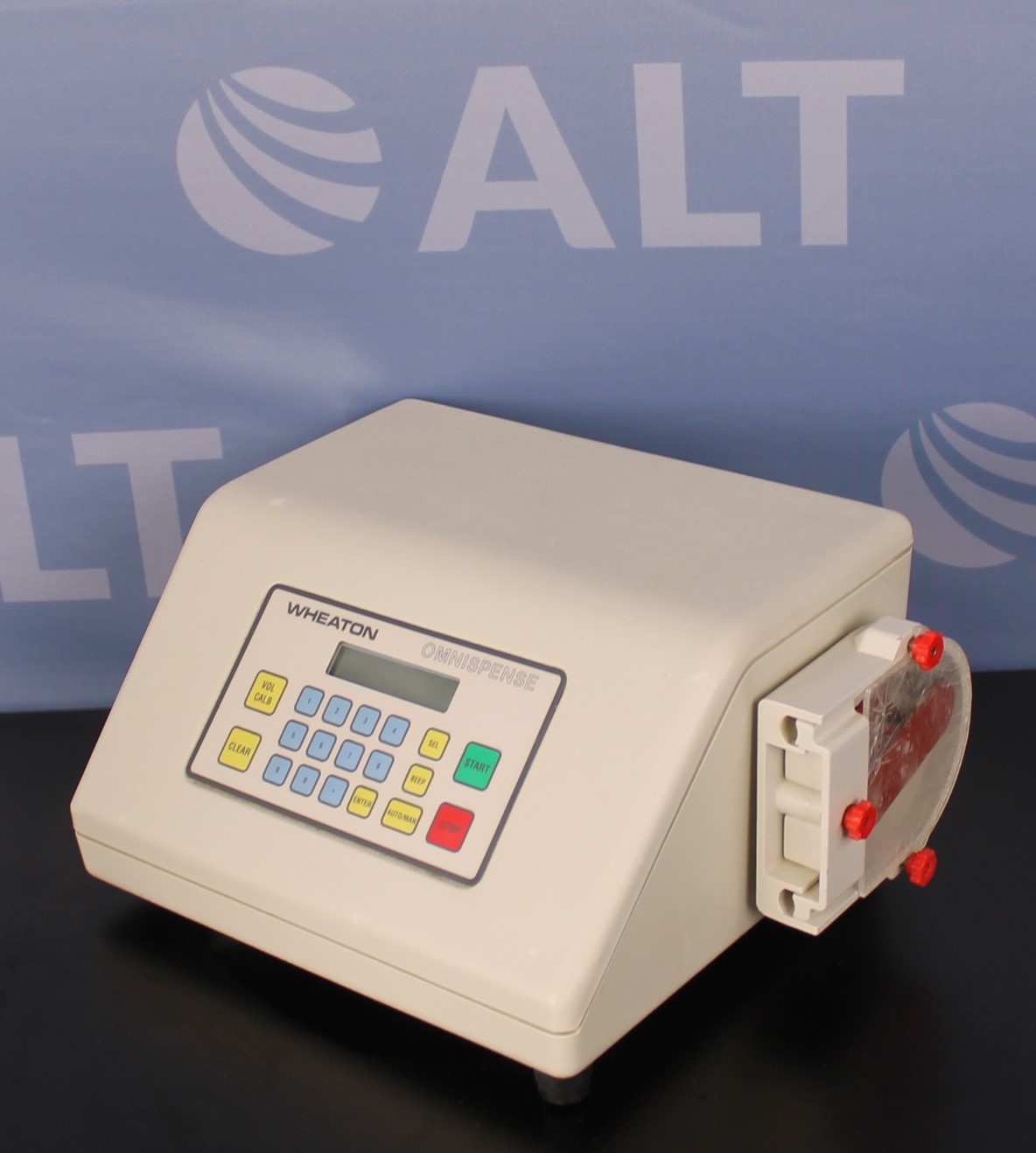 Wheaton 375010 Omnispense Peristaltic Pump Liquid Dispenser with Digital Display
