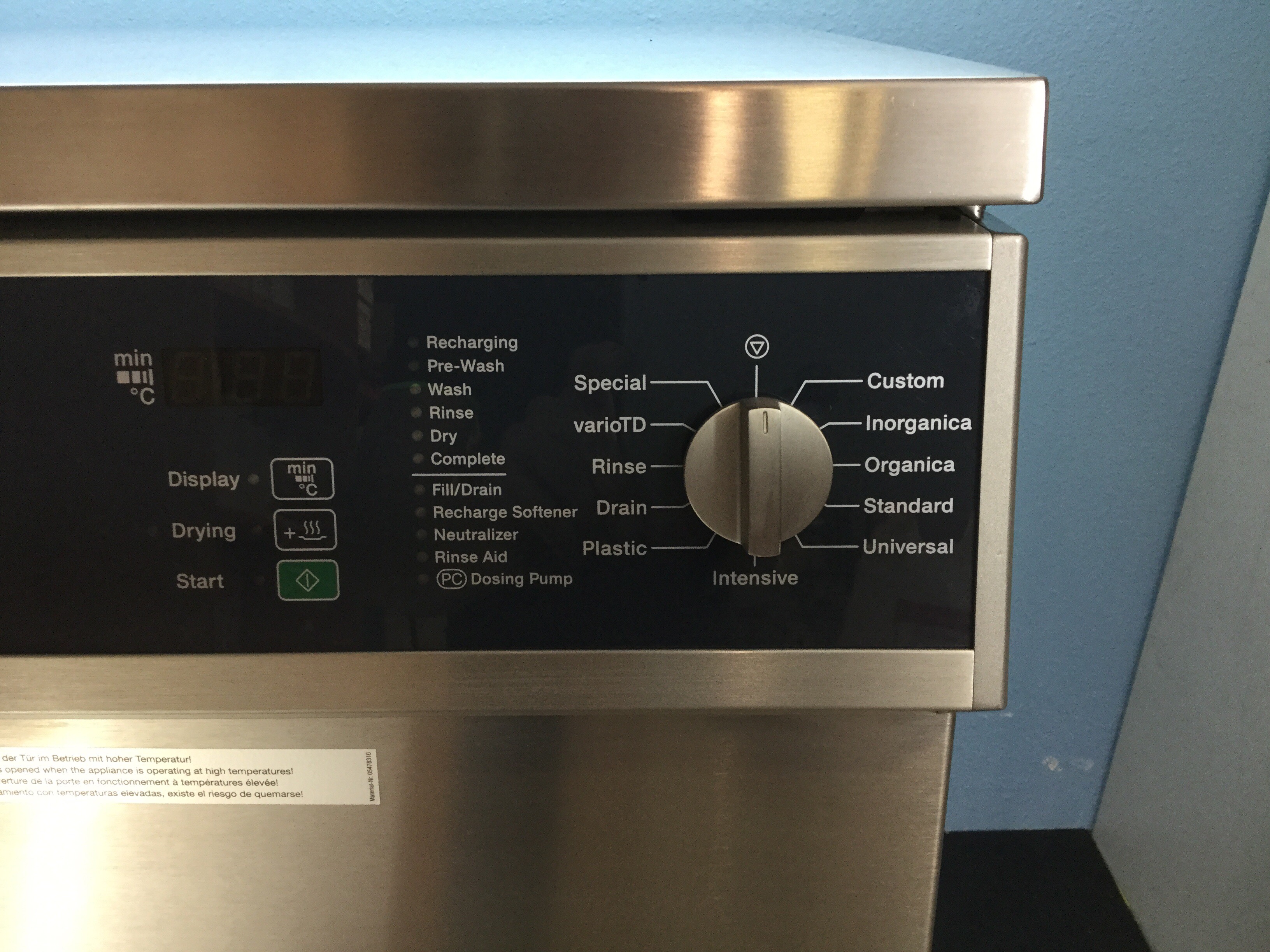 Miele G 7883 Professional Dishwasher ALT American Laboratory Trading