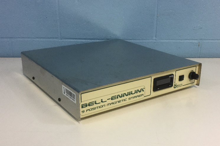 Bellco Biotechnology Bell-Ennium D9005 9 Position Magnetic Stirrer