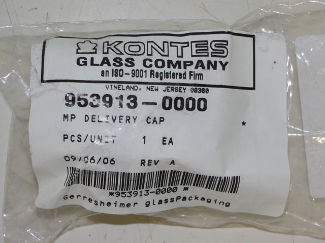 Kontes 953913-0000 Ultra-Ware Delivery Cap