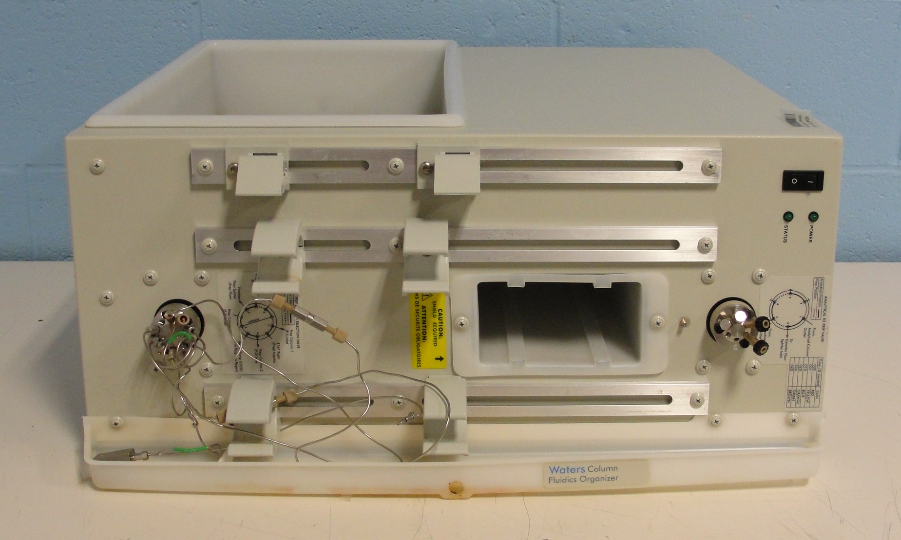 Waters APC Column Fluidics Organizer