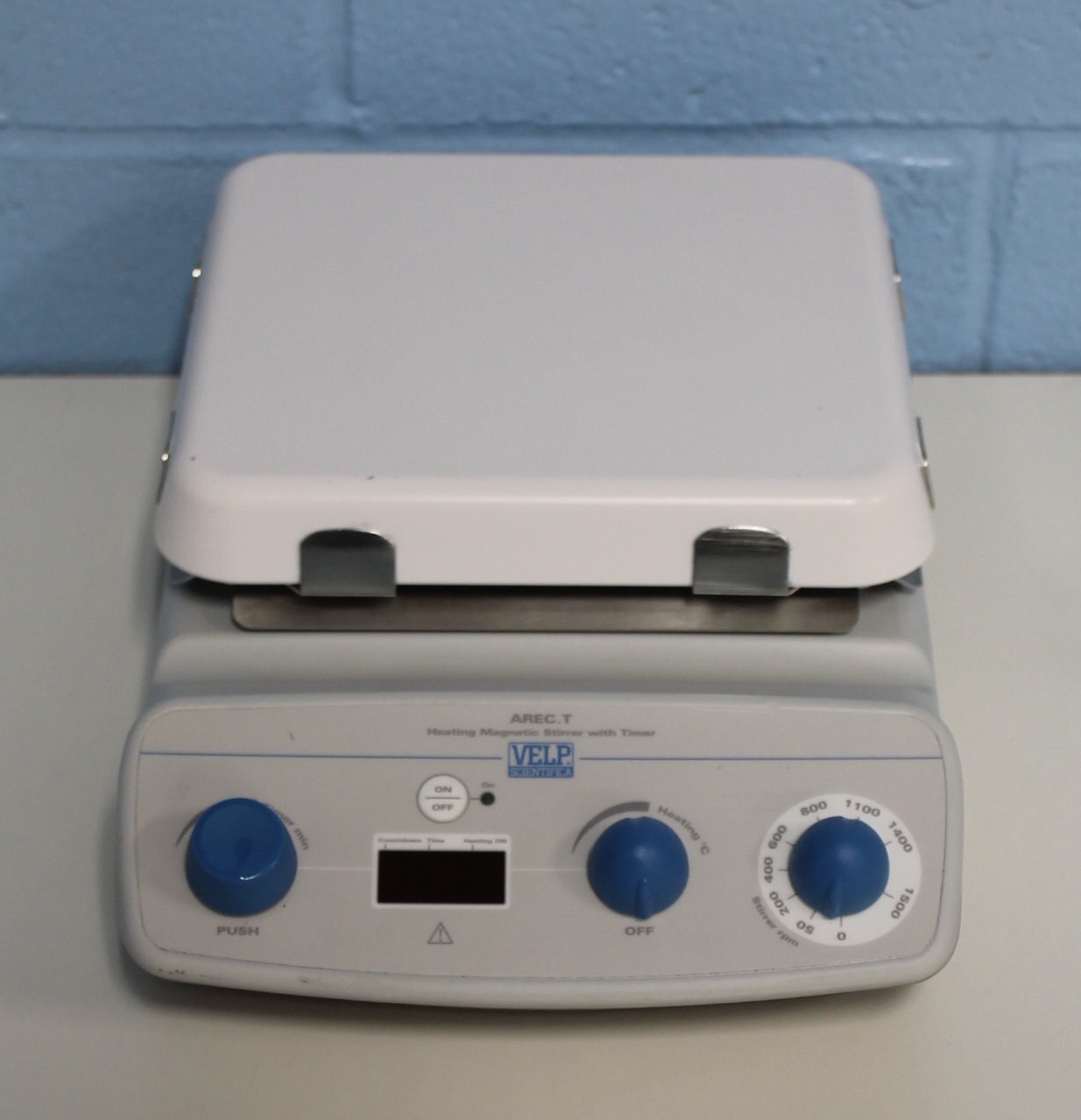 VELP Scientifica AREC.T Digital Ceramic Hot Plate Stirrer with Timer