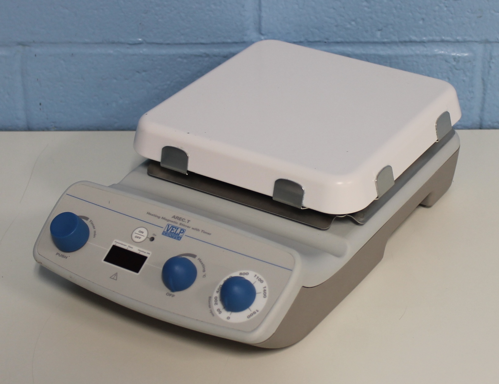 VELP Scientifica AREC.T Digital Ceramic Hot Plate Stirrer with Timer