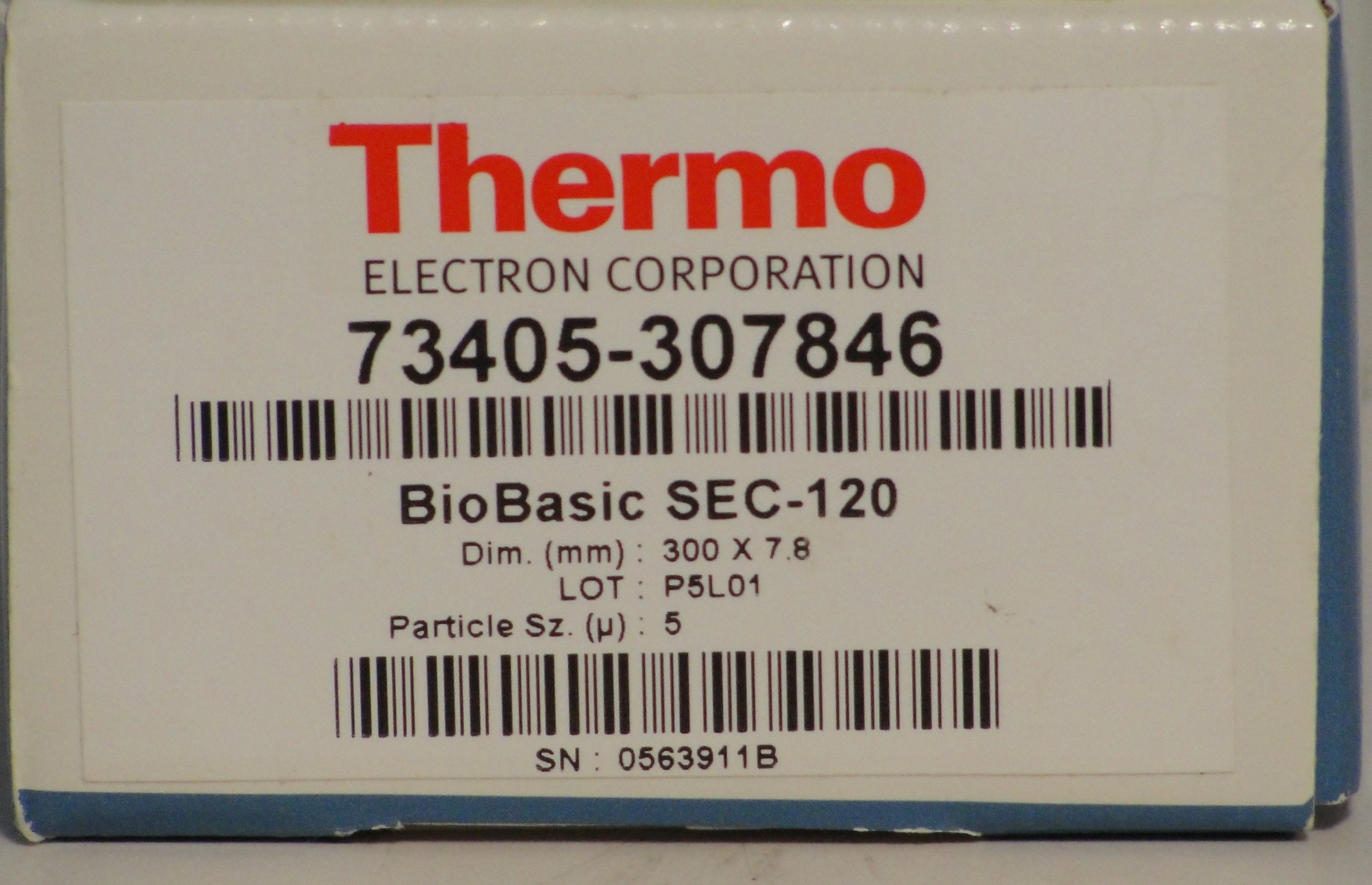 Thermo BioBasic SEC-120 Column