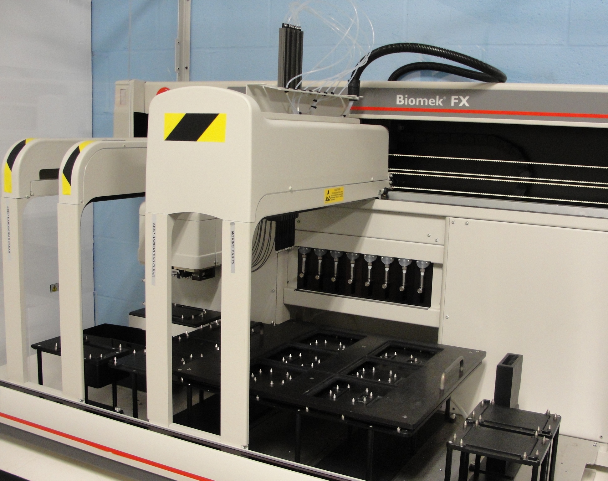 Beckman Coulter Biomek FX Dual Arm System with Span-8 Pipettor and Multi-Channel Pipettor
