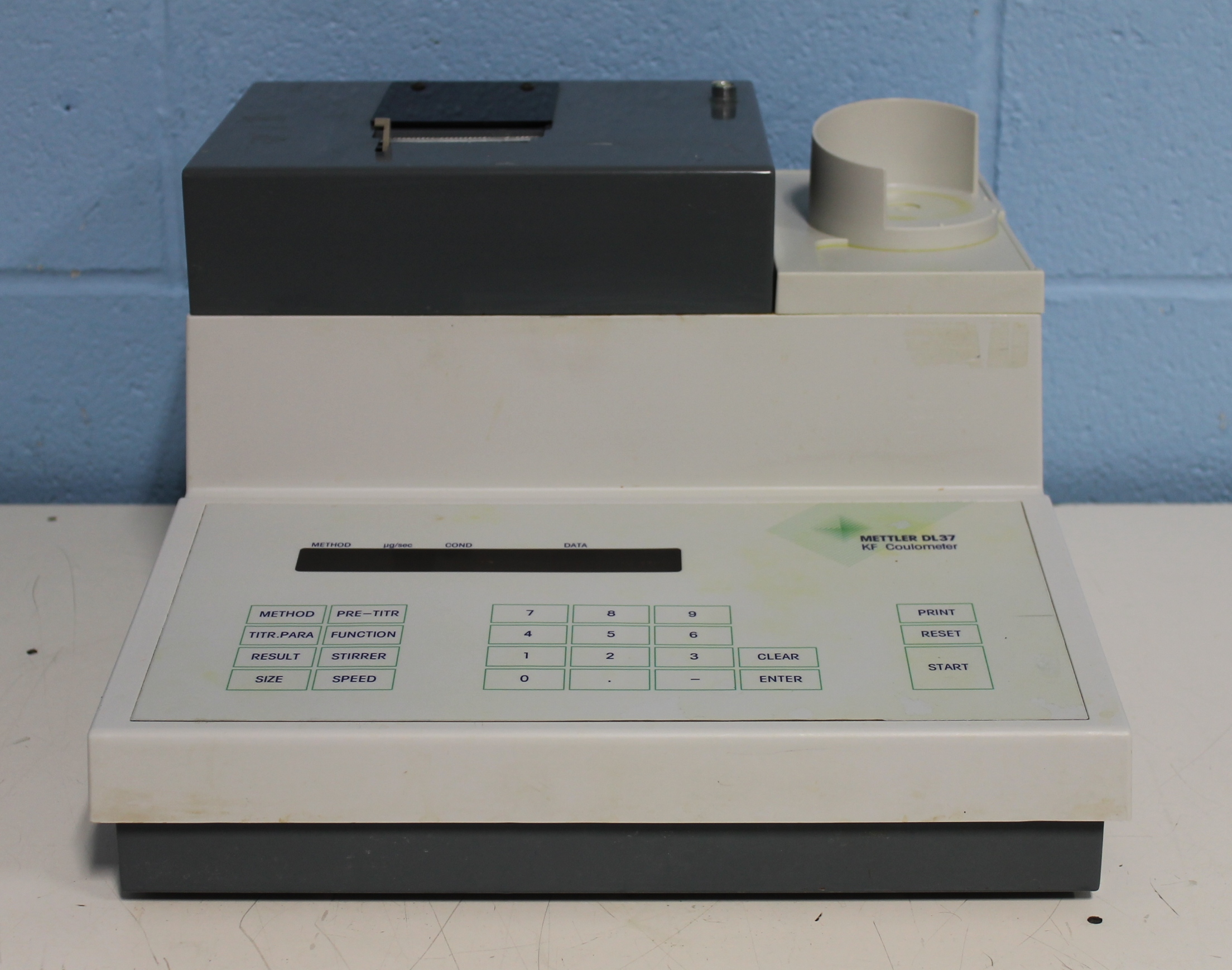 Mettler Toledo DL37 KF Coulometer