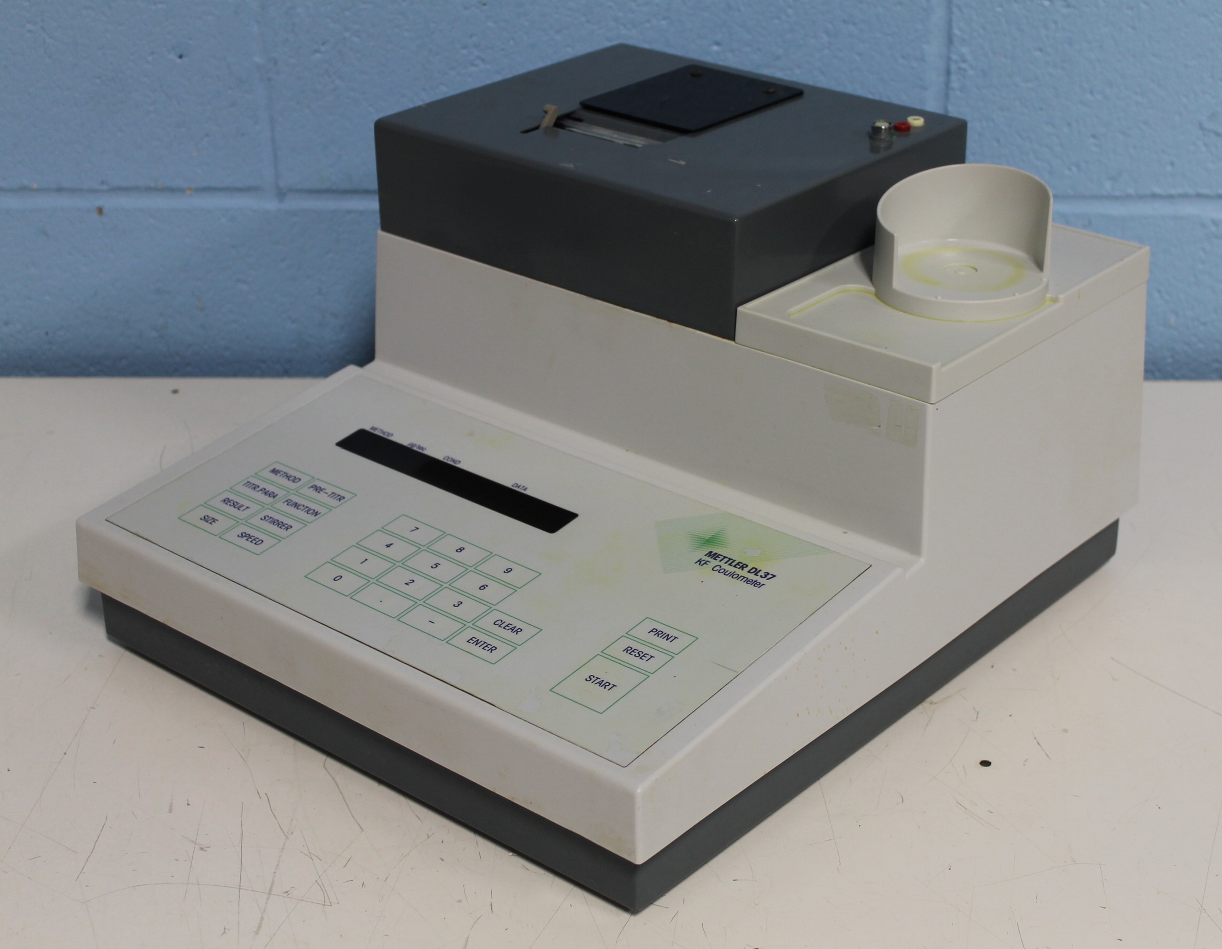 Mettler Toledo DL37 KF Coulometer