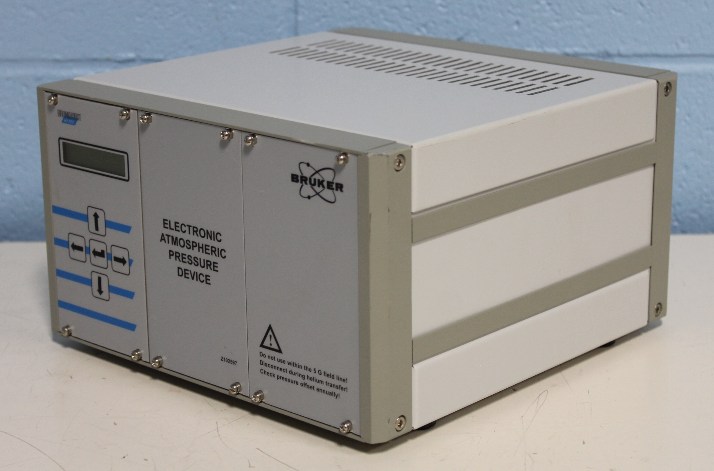 Bruker Electronic Atmospheric Pressure Device with Bronkhorst E-7100