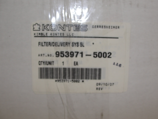 Kontes FILTER/DELIVERY System