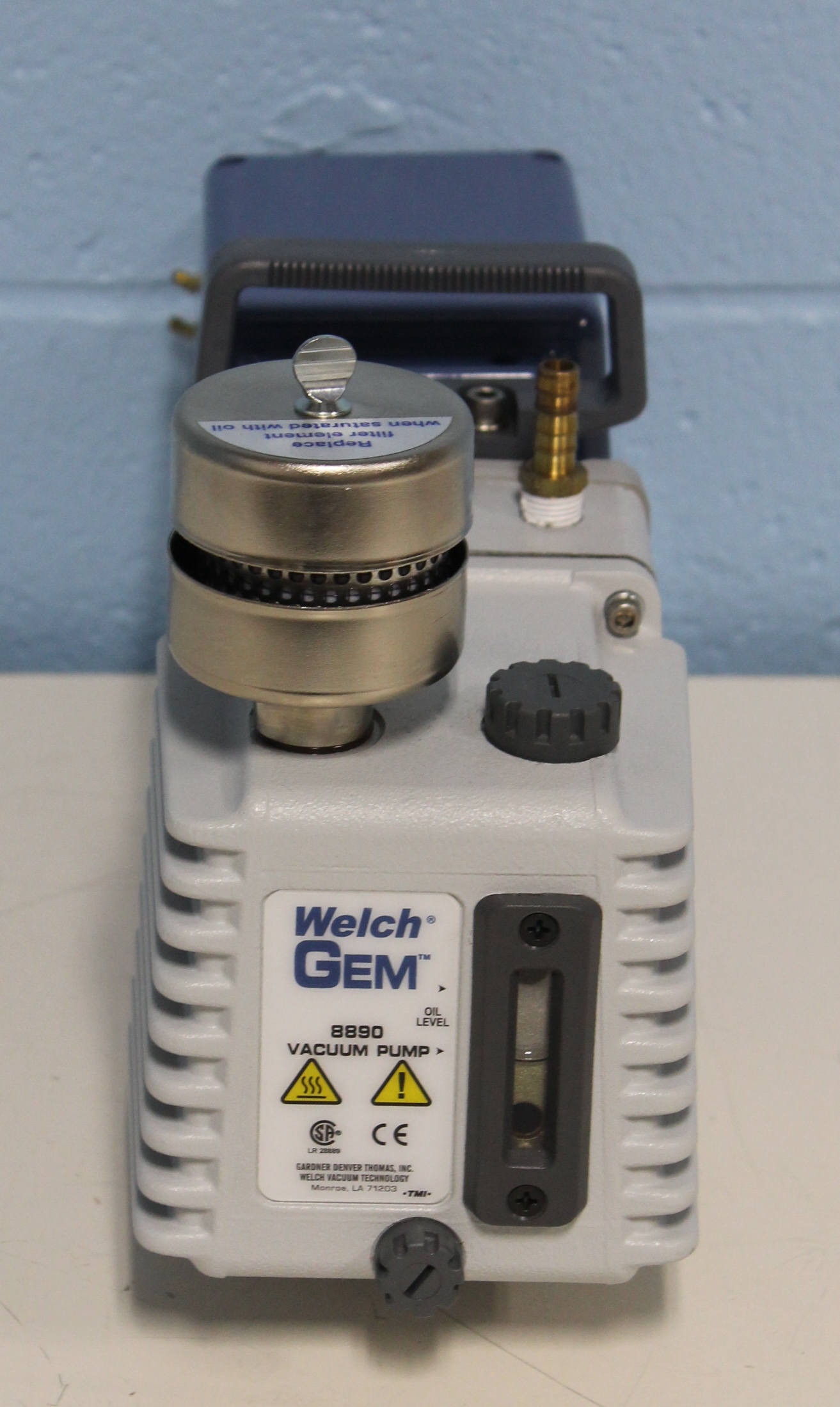 Welch GEM 1.0 8890A-55 Direct Drive Vacuum Rotary Vane