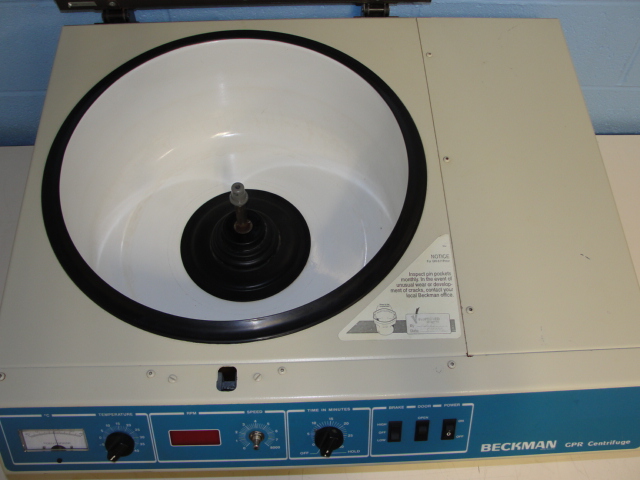 Beckman Coulter GPR Refrigerated Benchtop Centrifuge CAT No. 349702