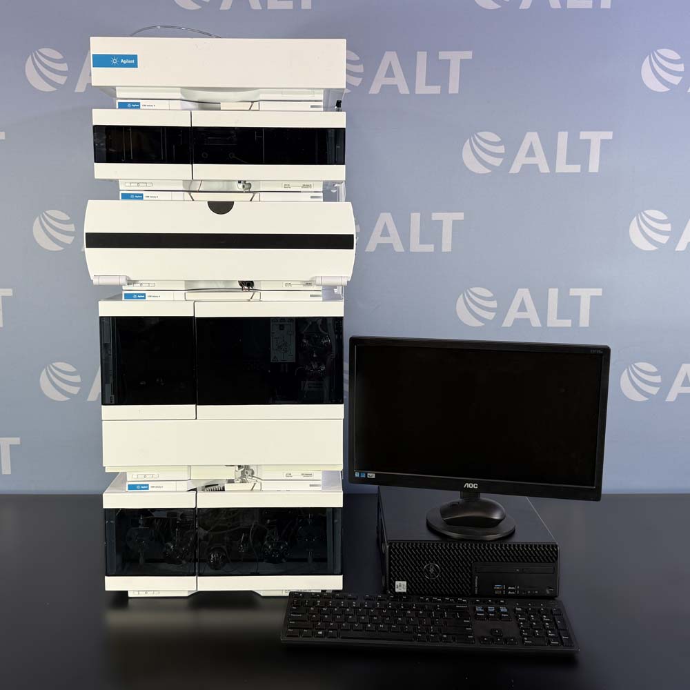 Agilent 1290 Infinity II HPLC System With G7120A High Speed Pump, G7129B Vialsampler, G7116B MCT, G7117A DAD FS