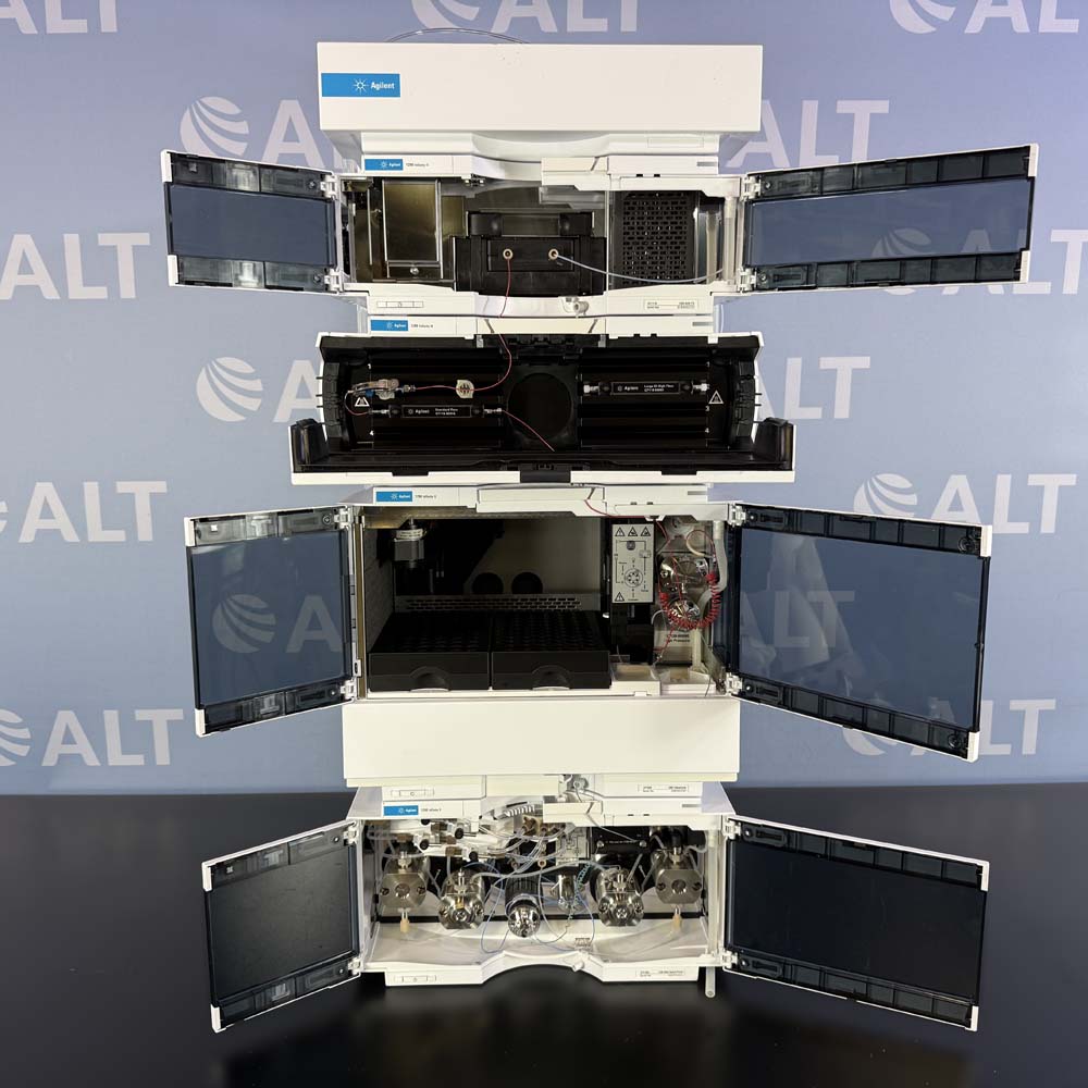 Agilent 1290 Infinity II HPLC System With G7120A High Speed Pump, G7129B Vialsampler, G7116B MCT, G7117A DAD FS