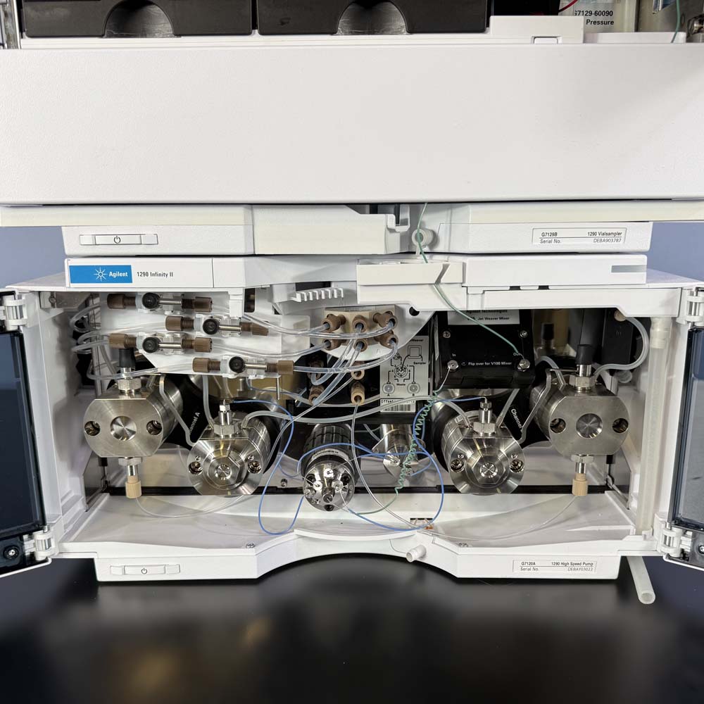 Agilent 1290 Infinity II HPLC System With G7120A High Speed Pump, G7129B Vialsampler, G7116B MCT, G7117A DAD FS