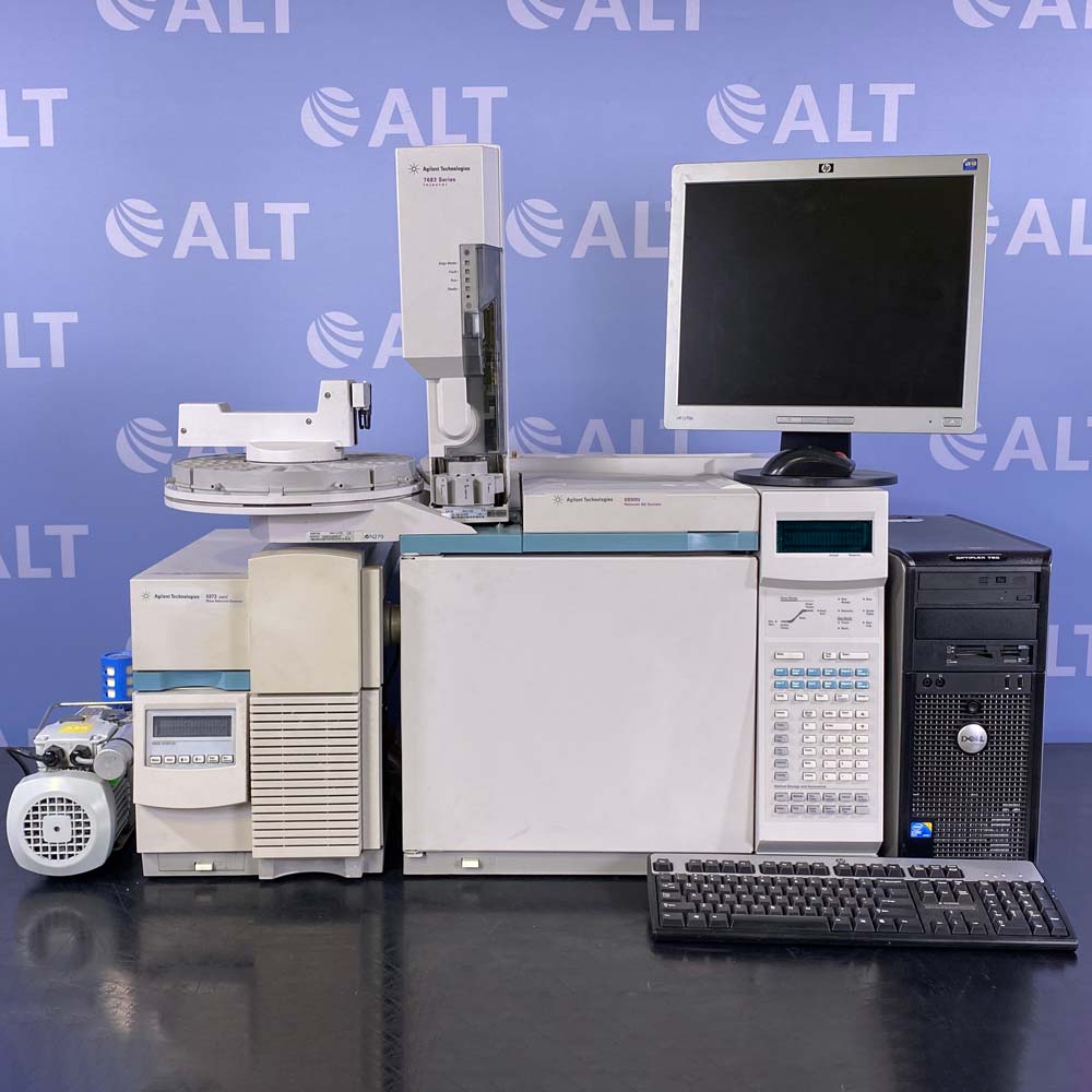 Agilent 6890 (G1530N) Network GC/MS System With 5973 (G2579A) Inert ...