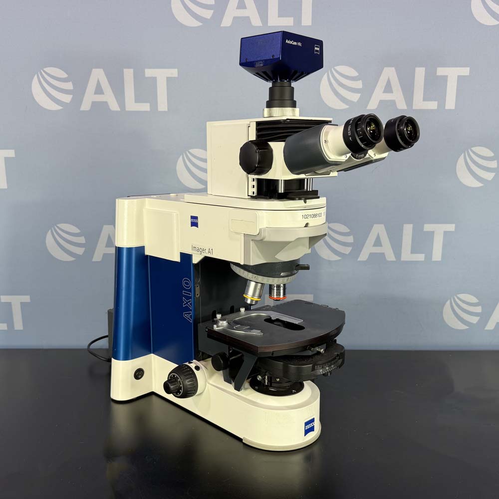 Zeiss Axio Imager.A1 Microscope With HAL100 Halogen Lamp