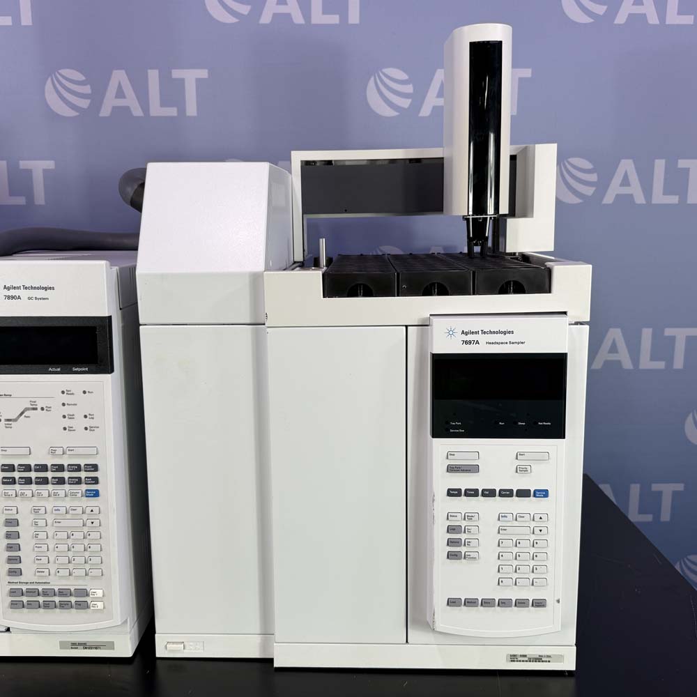 Agilent  7890A Gas Chromatograph With G7697A Headspace Sampler, G4513A Autoinjector And G4514A Sampler Tray