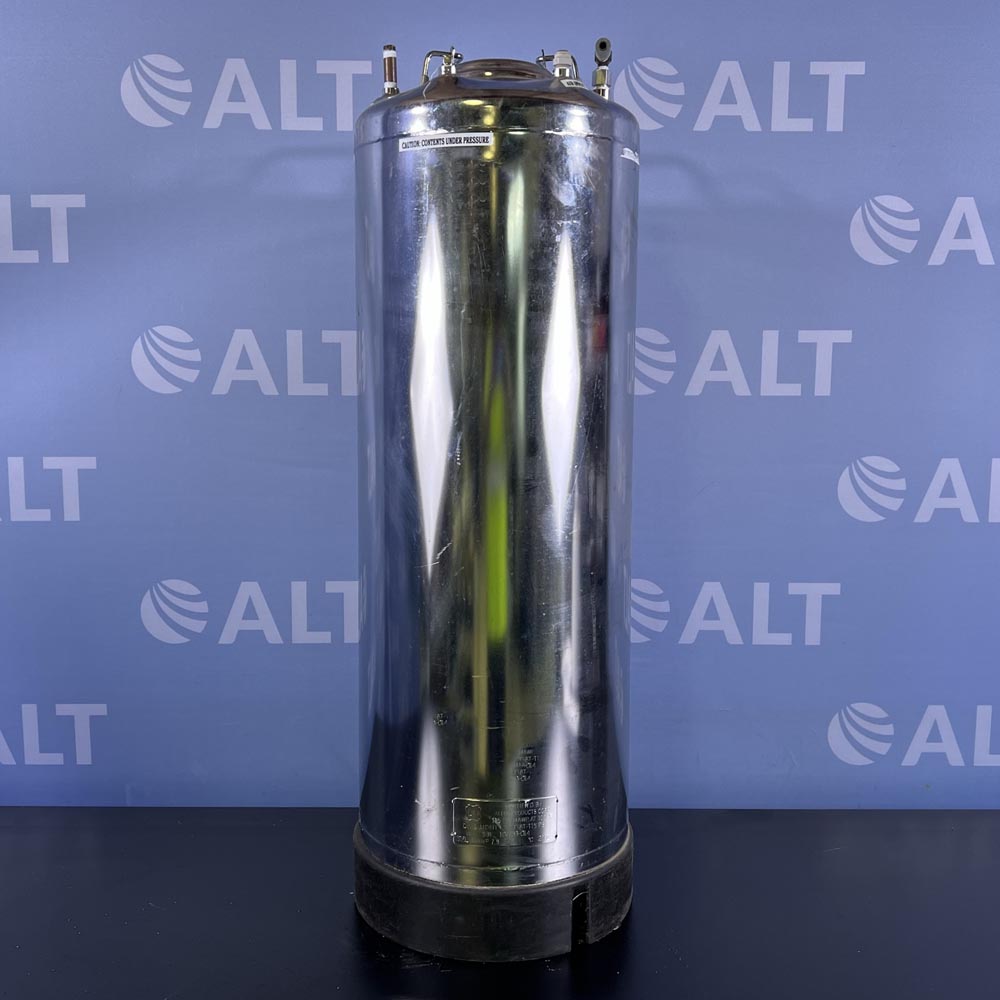Alloy Products Corp. 316L Wide Mouth Opening Stainless Steel Rubber Skirt Pressure Vessel