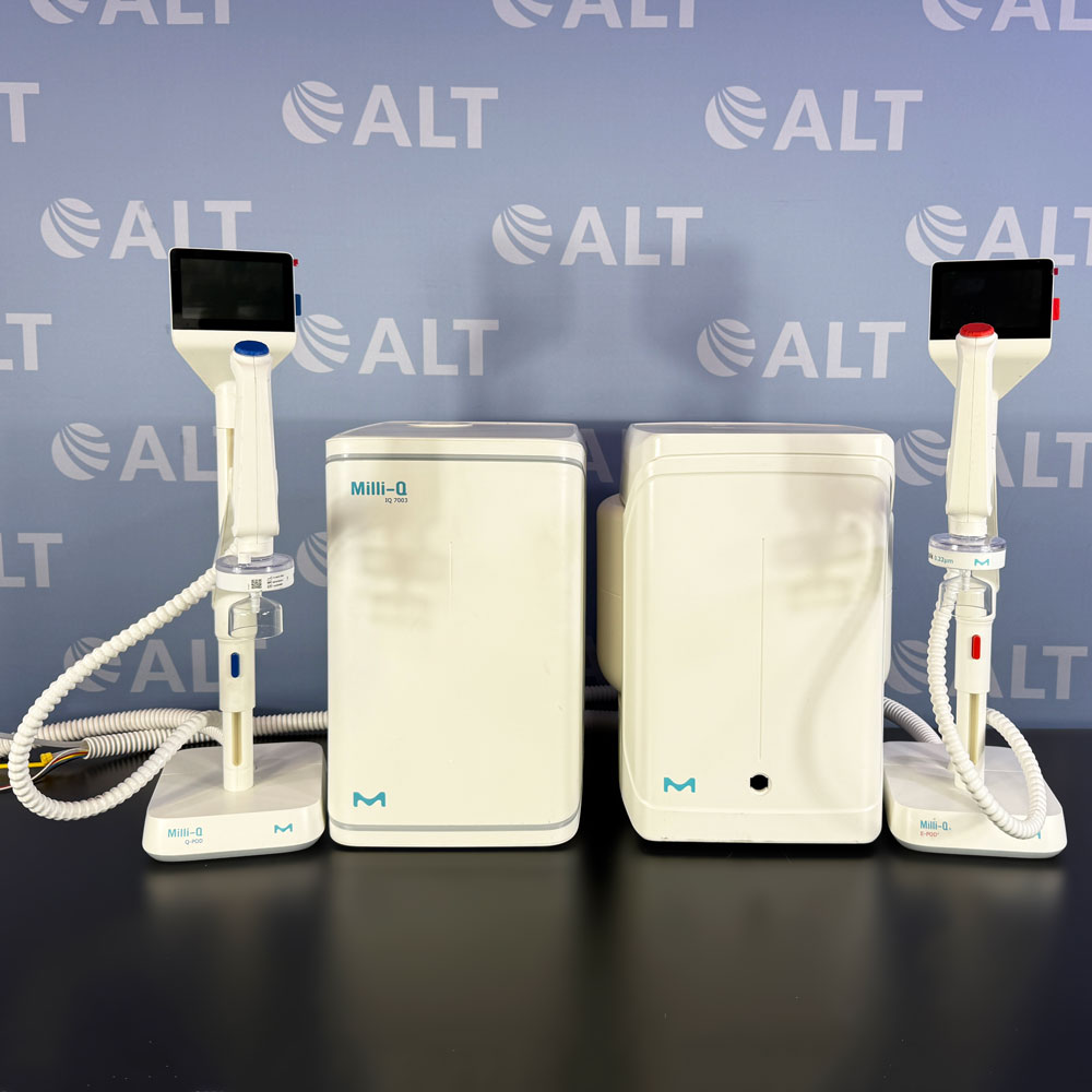 Millipore Milli-Q IQ 7003 Water Purification System With 25L Storage Tank, Q-POD And E-POD Remote Dispensers