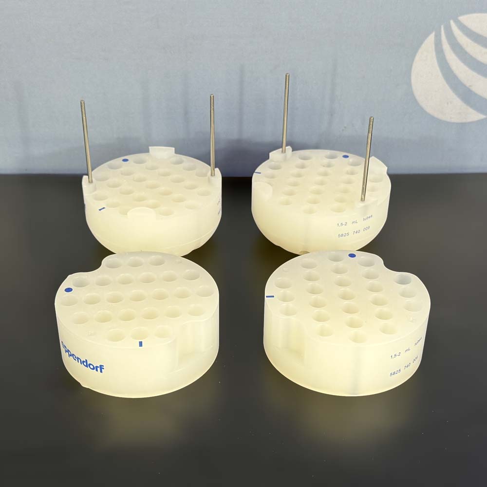 Eppendorf  S-4-104 Rotor Adapters For 50 x 1.5/2 mL Tubes, P/N 5825 740.009 (Pair)