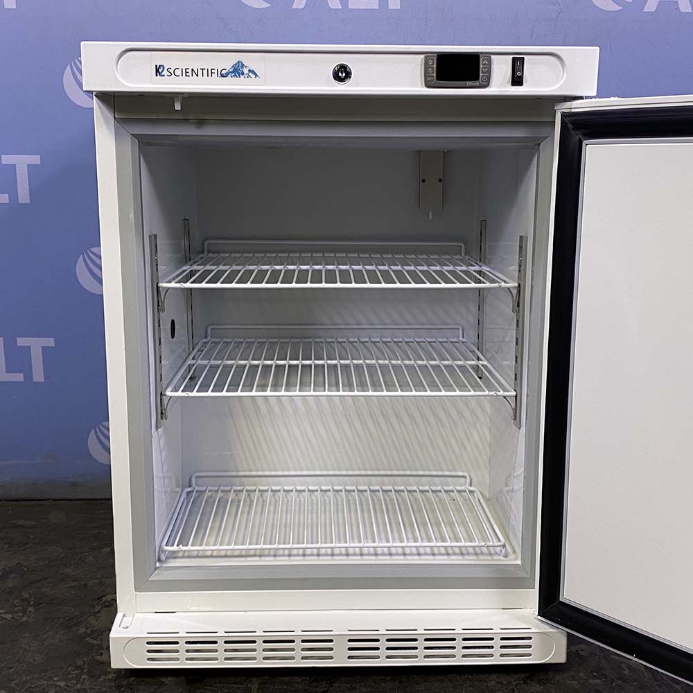 K2 Scientific 4 cu. ft. Undercounter Lab Freezer, Model K204SDF-SL