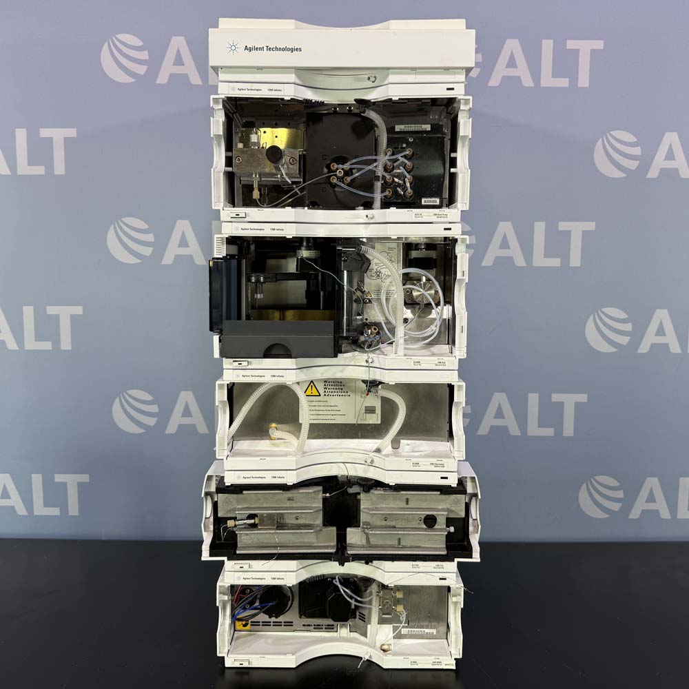 Agilent  1260 HPLC System Including G1311 Quat Pump, G1329 Autosampler, G1330 ALS Therm, G1365 MWD