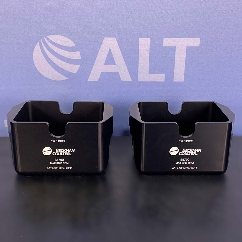 Beckman Coulter S5700 Swinging Bucket Rotor Carriers, Pair