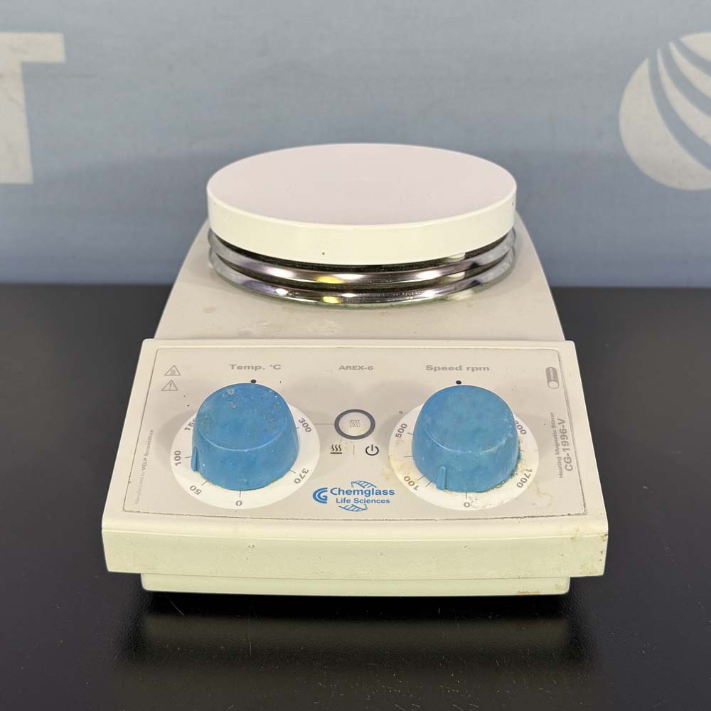 VELP Scientifica Chemglass Analog Heating Magnetic Stirrer, Model CG-1996-V