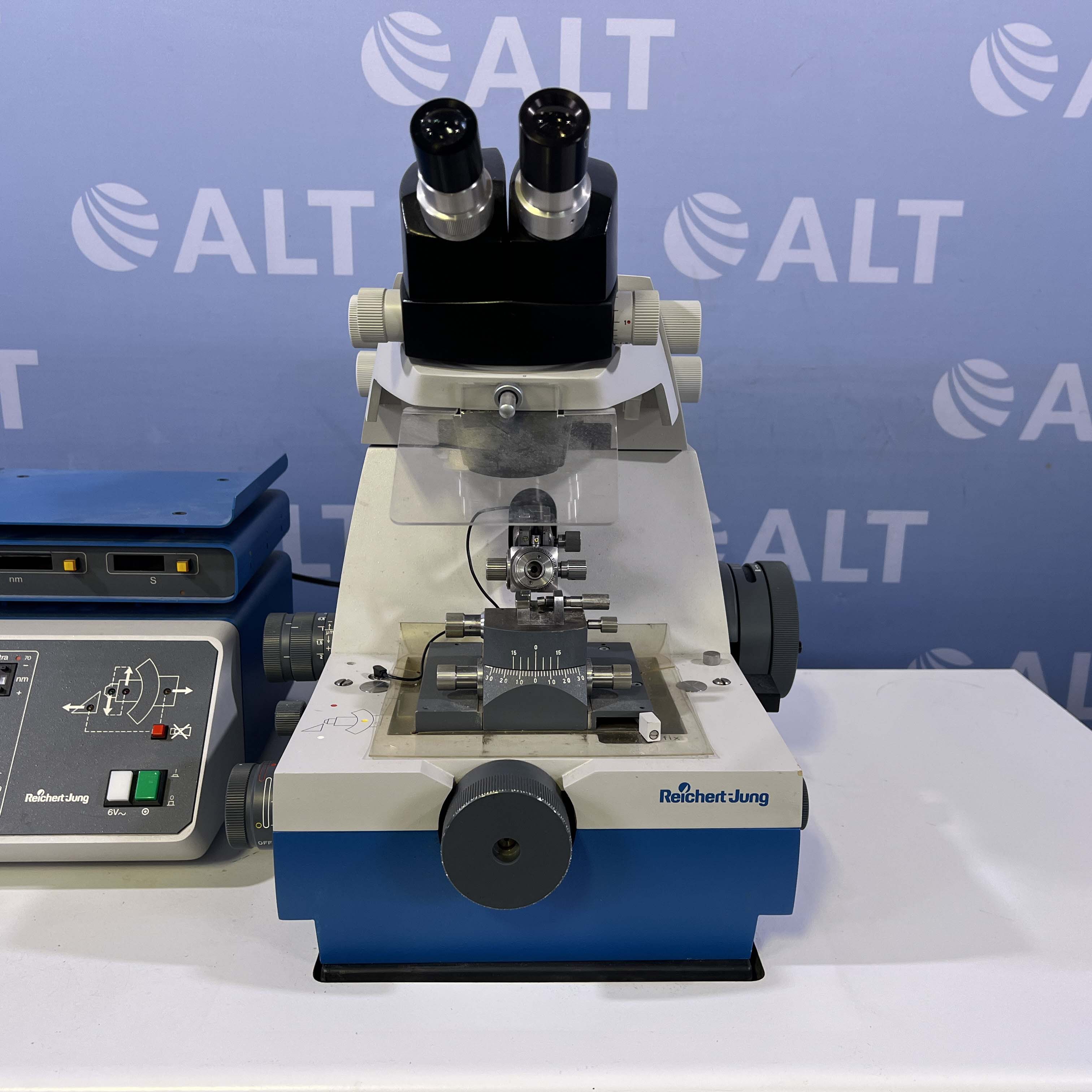 Reichert Jung Ultra Cut E Ultramicrotome With Control Unit And Table