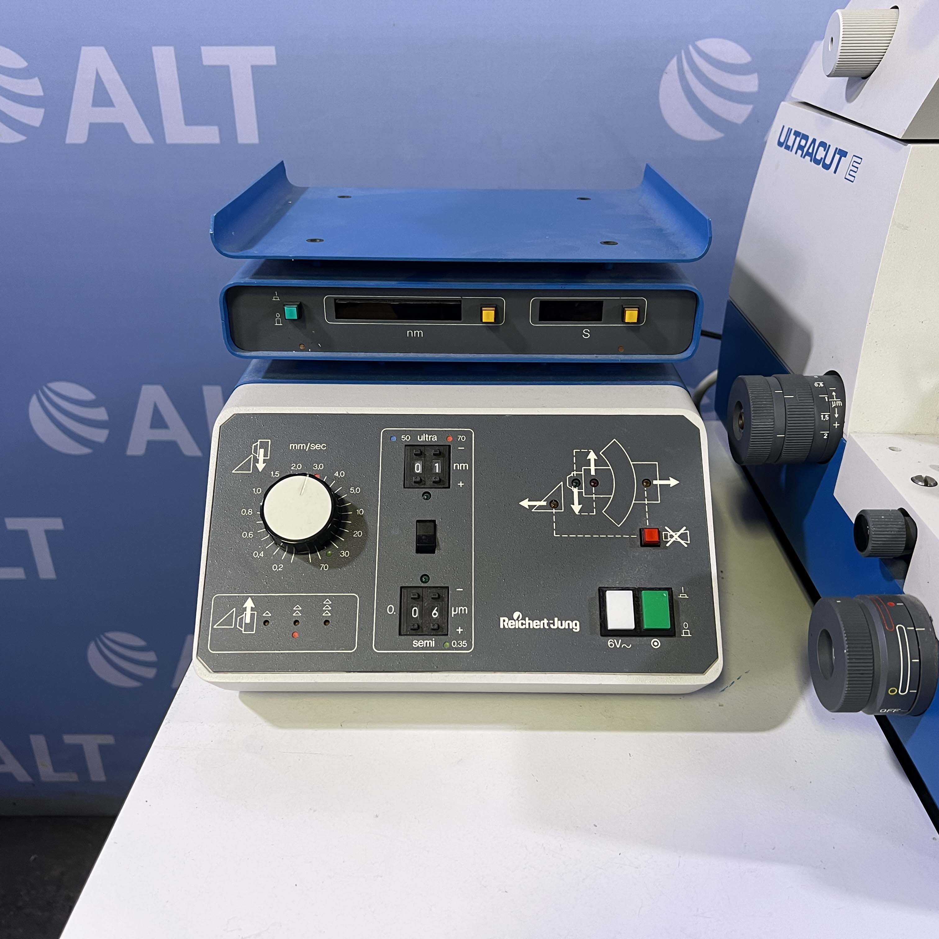 Reichert Jung Ultra Cut E Ultramicrotome With Control Unit And Table