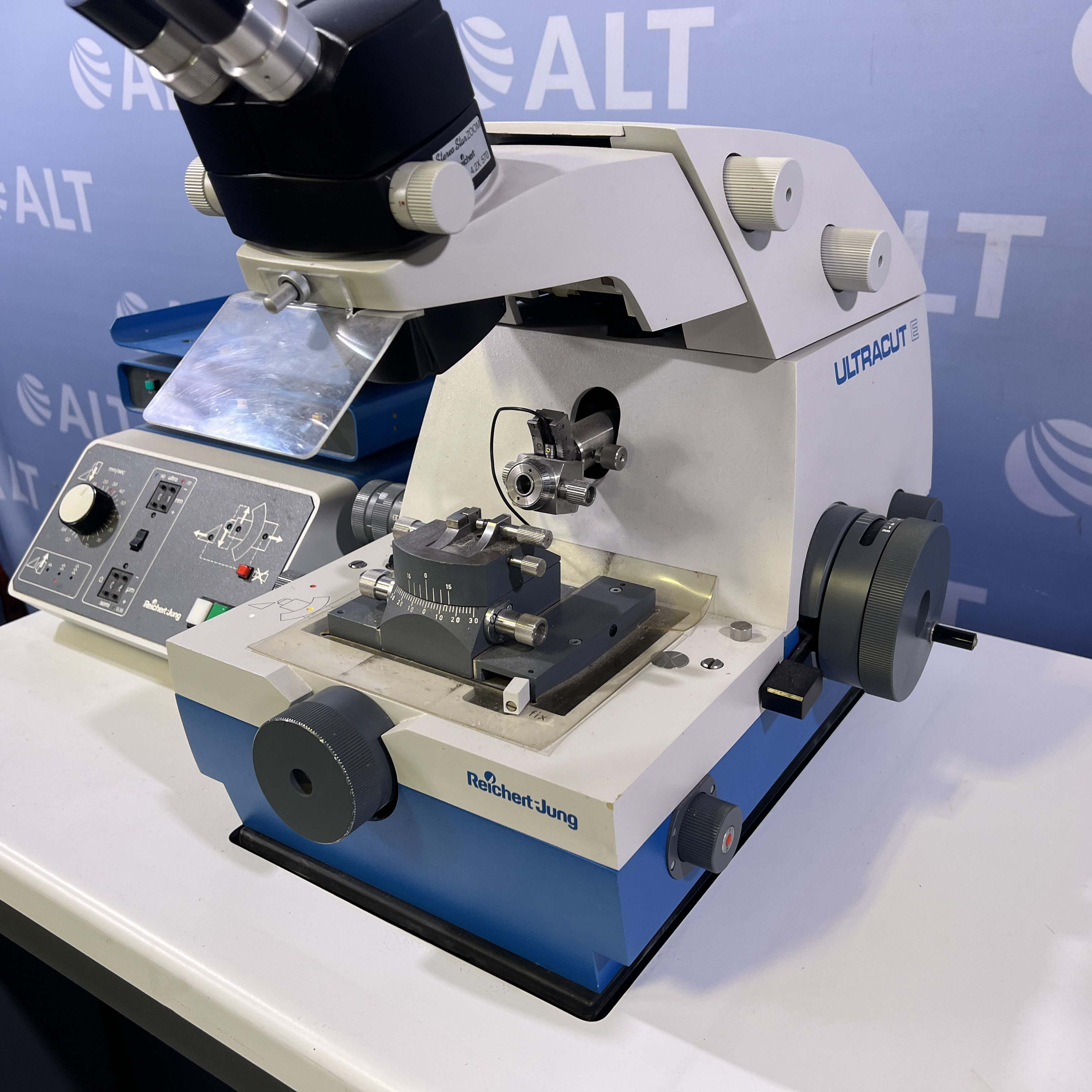 Reichert Jung Ultra Cut E Ultramicrotome With Control Unit And Table