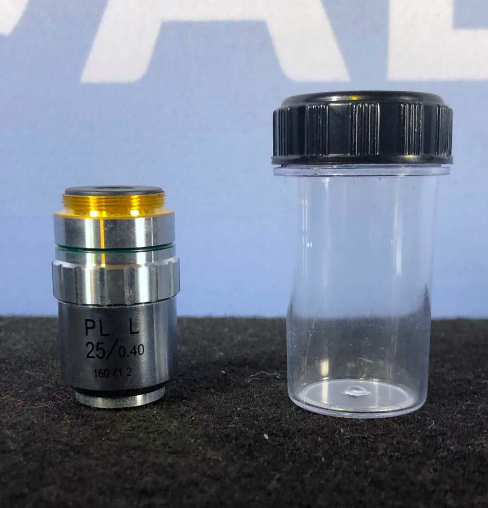 Nikon PL L 25/0.40 160/12 Microscope Objective