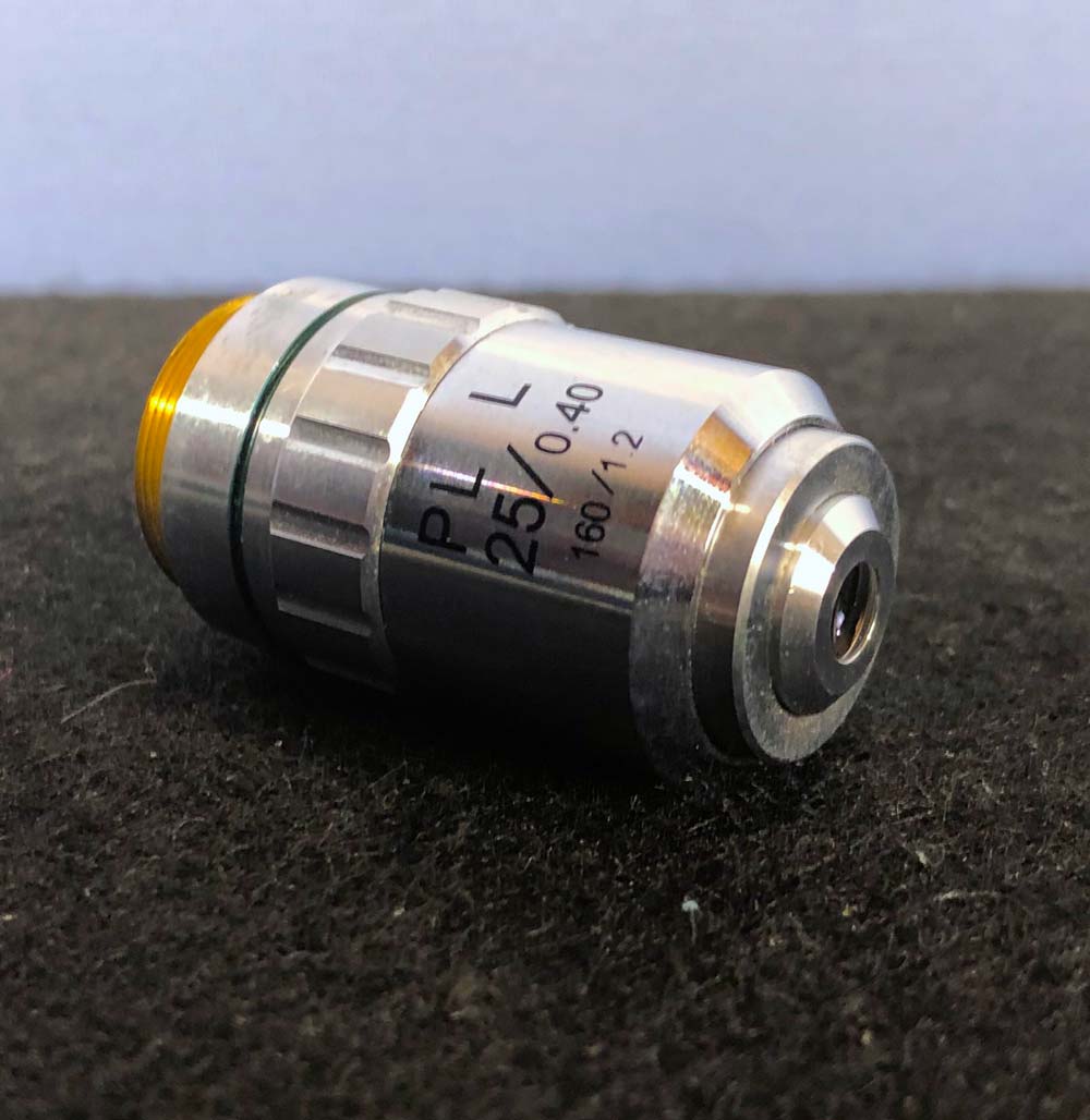 Nikon PL L 25/0.40 160/12 Microscope Objective