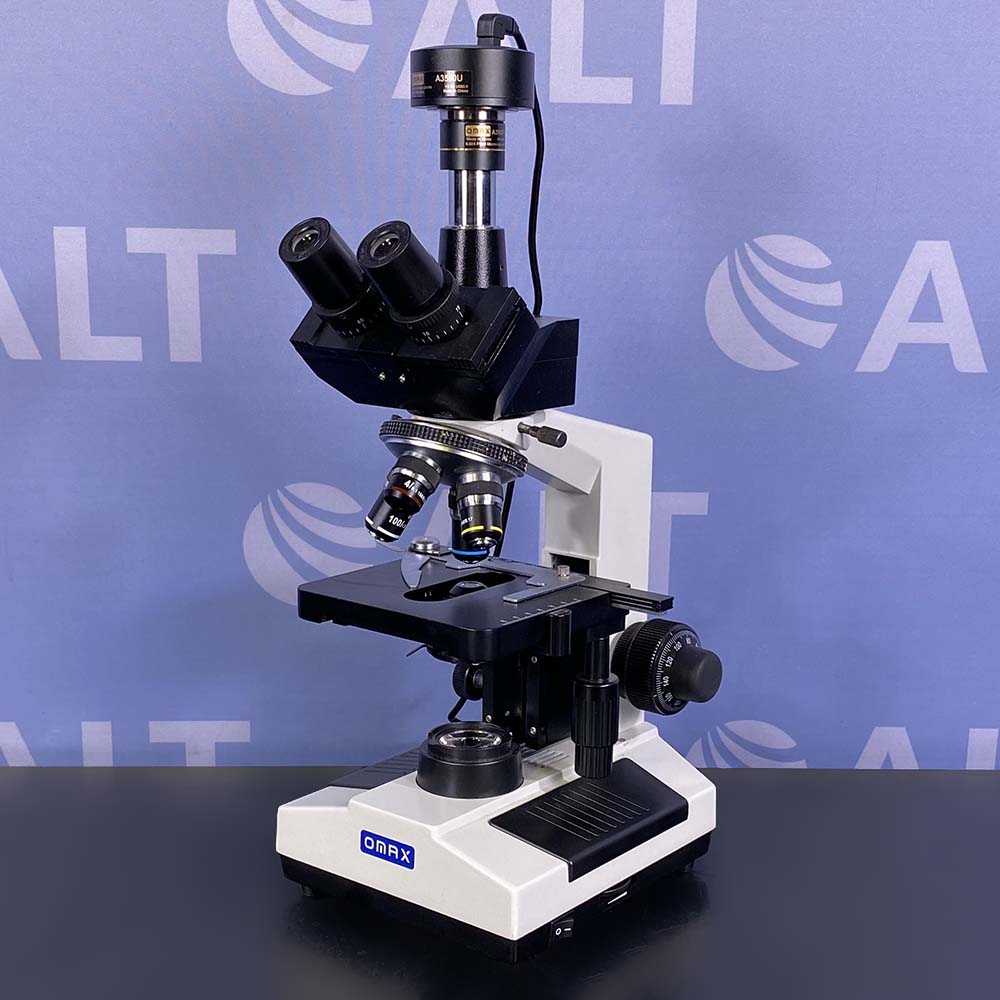 OMAX Digital Compound Trinocular Biological Lab Microscope With 5.2MP USB Camera