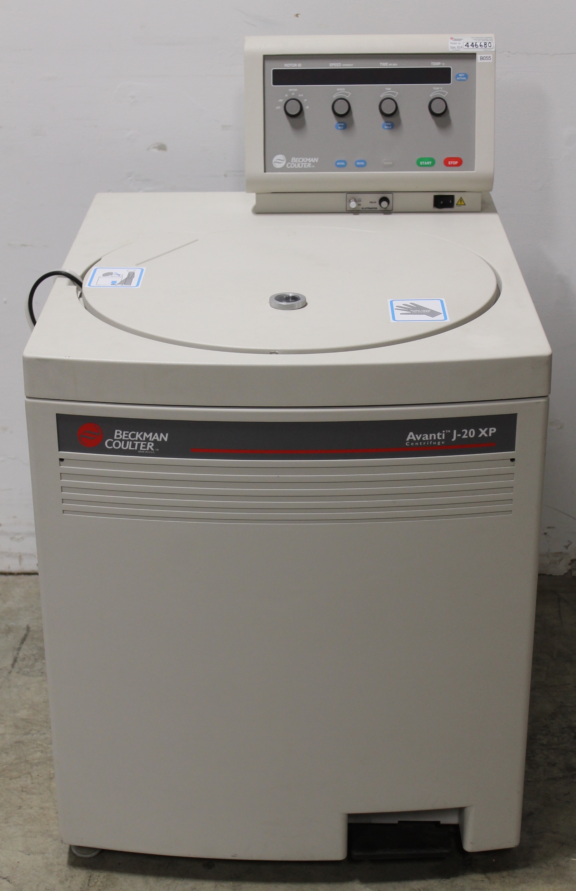 Beckman Coulter J-20XP Centrifuge